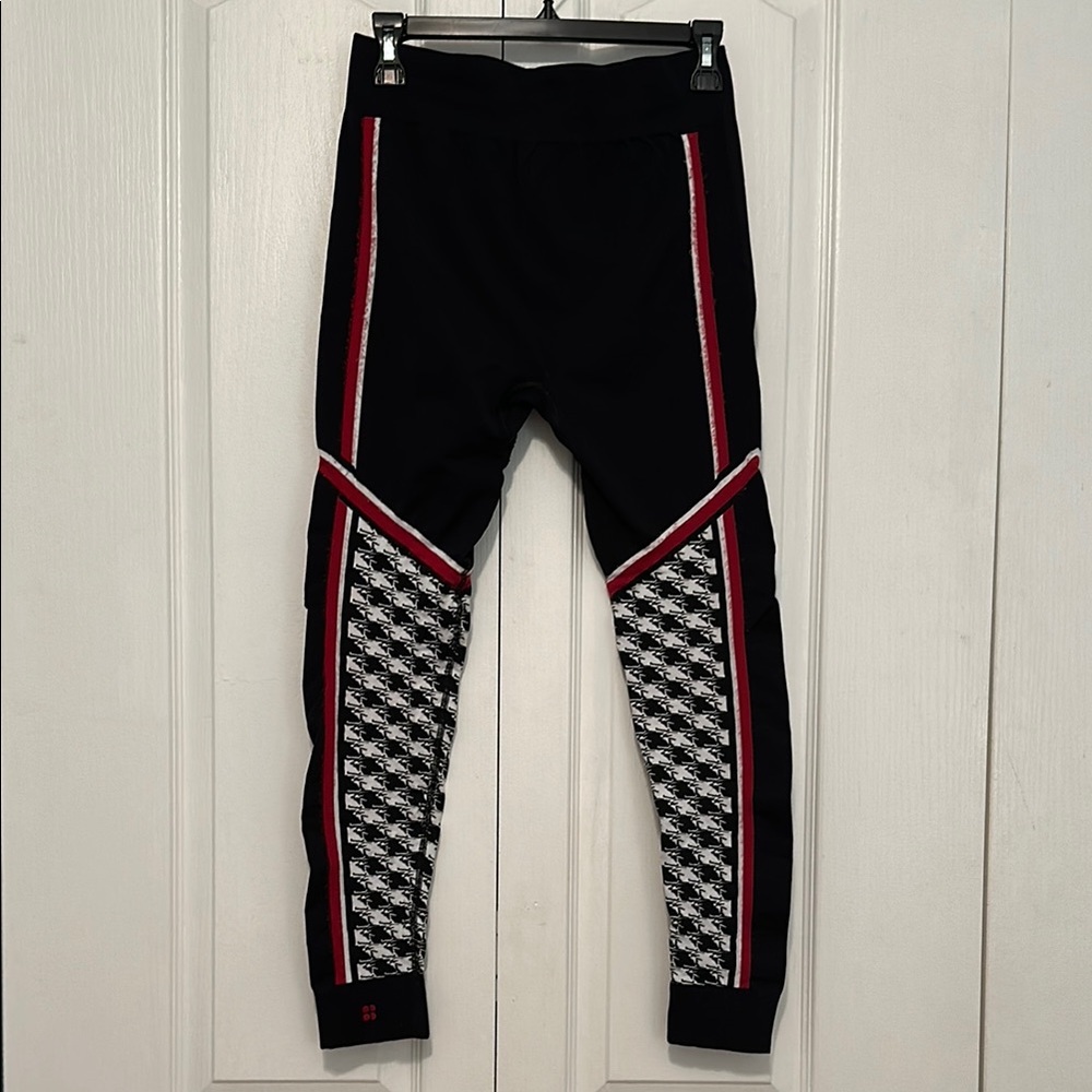 Sweaty Betty Black and Red Leggings